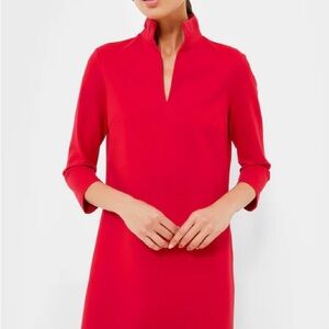 NWT Tuckernuck Red Ponte Clifton Dress - Medium